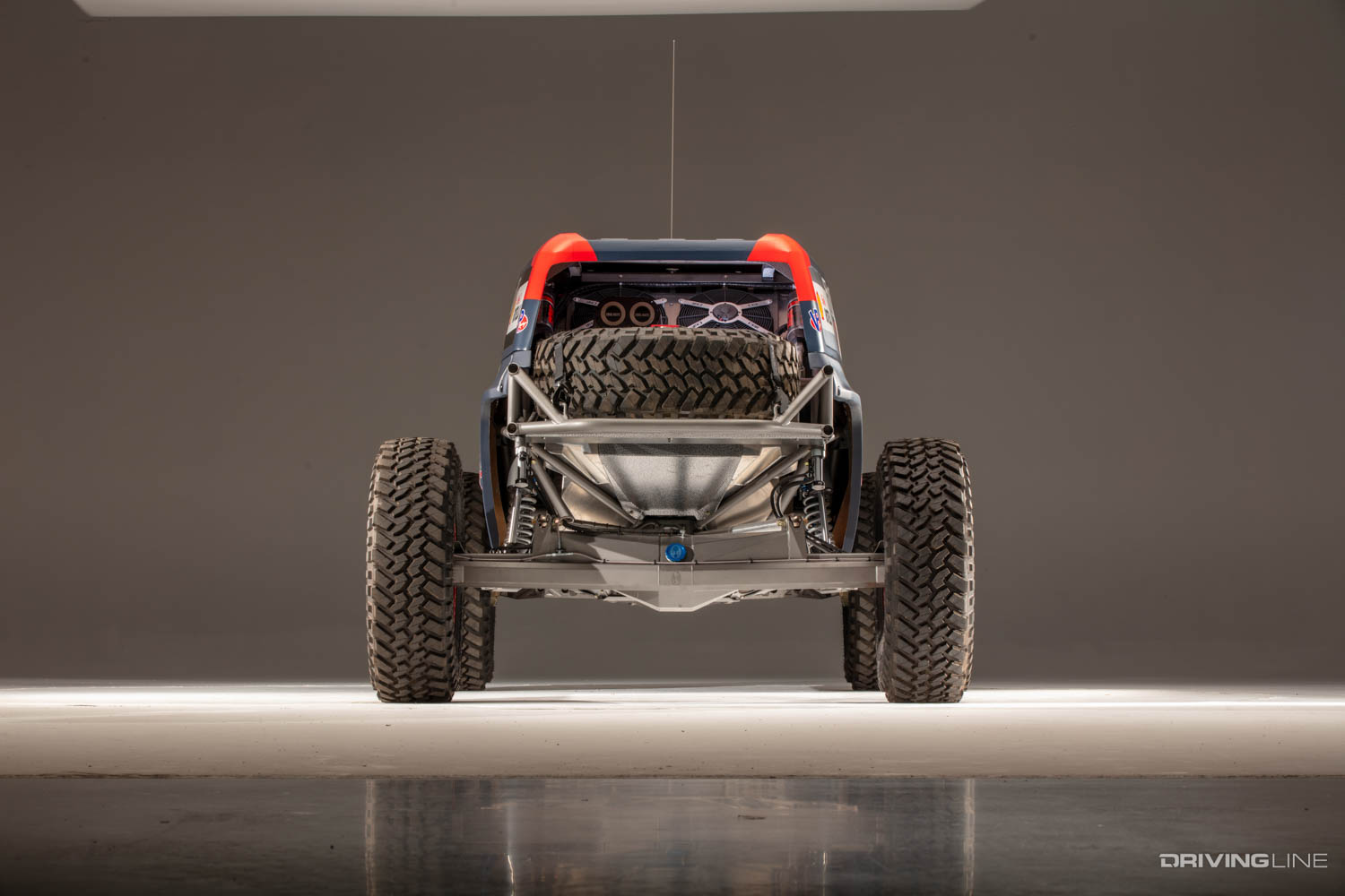 Rear of Loren Healy's 2021 U4 car on Nitto Trail Grappler Tires