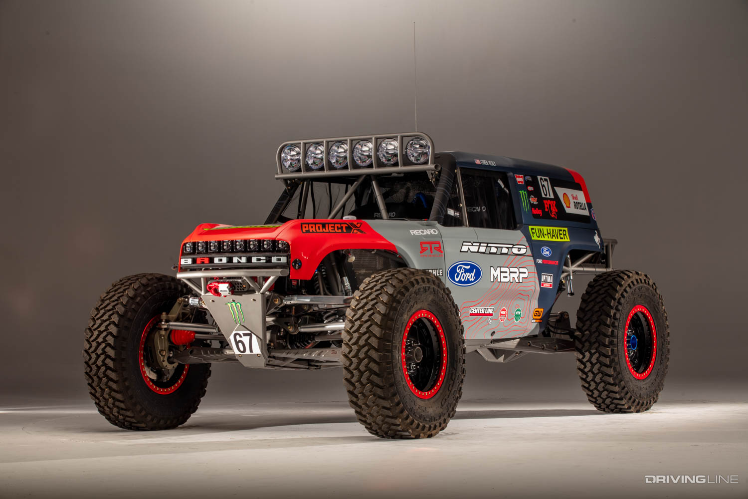 Loren Healy #67 new Ultra4 Off-Road racing 4400 class racecar