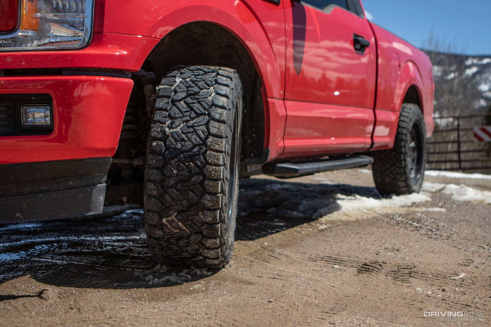 Nitto Recon Grappler A/T Tires on muddy snow tested
