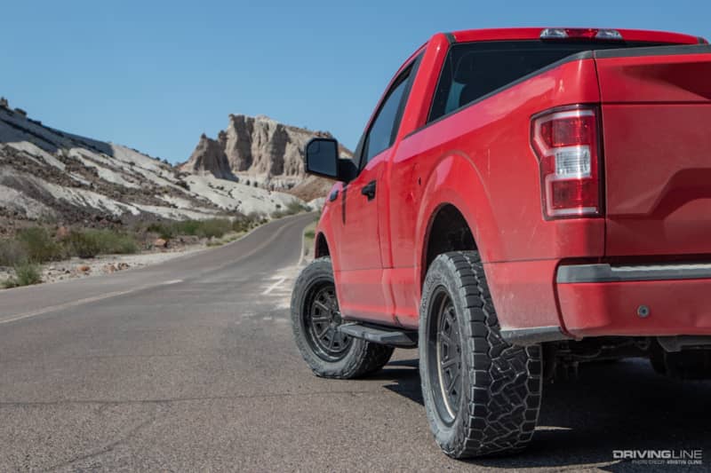 Ford F150 on Nitto Recon Grappler Tires