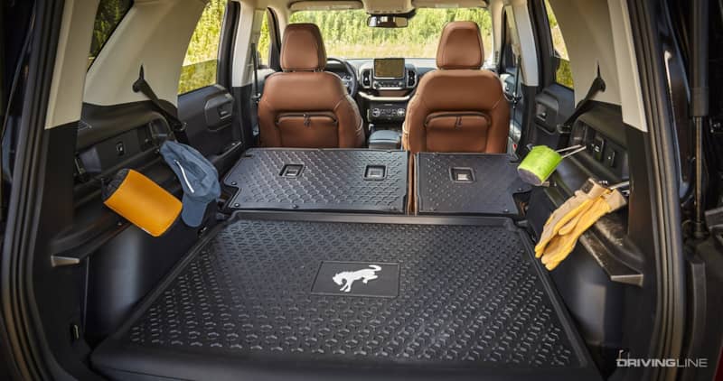 Ford Bronco Sport rear cargo area