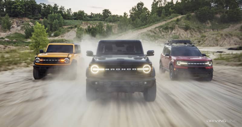 Ford Bronco Sport family shot