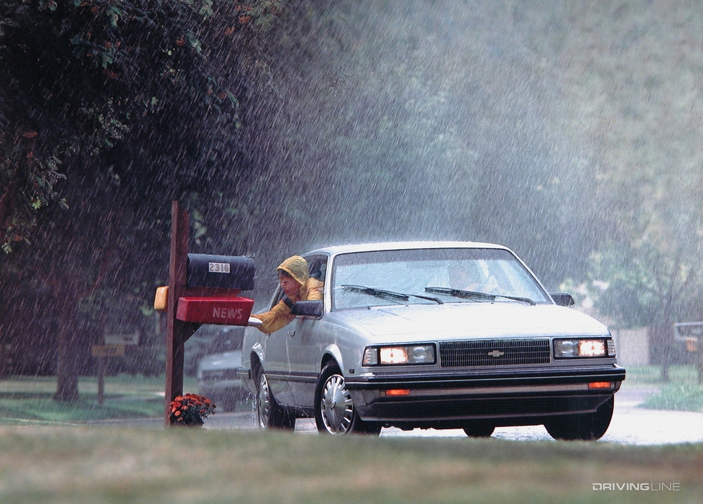 Chevrolet Celebrity diesel mailbox