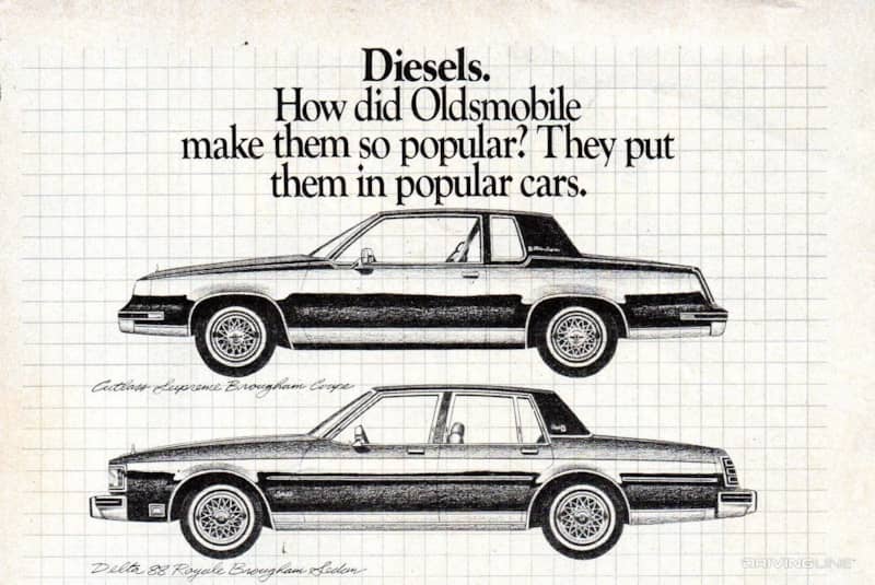 The Oldsmobile Diesel V6 Fixed The Brand's '80s Diesel V8 Woes, But It