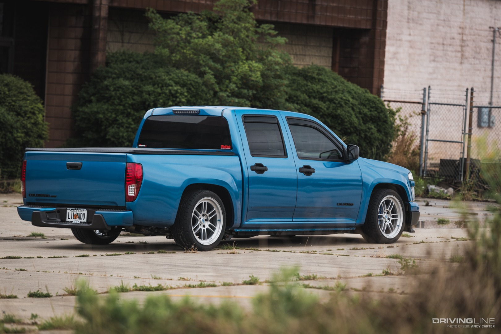 Rear View of Chevy Colorado LS-Swap