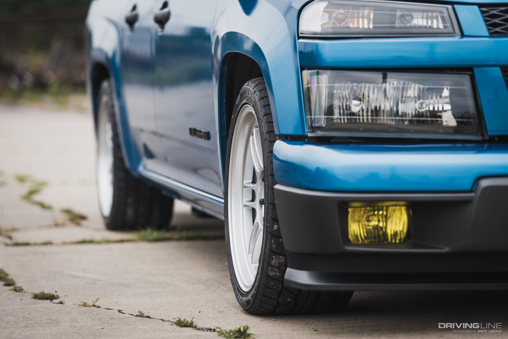 Front end of LS-Swap Chevrolet Colorado