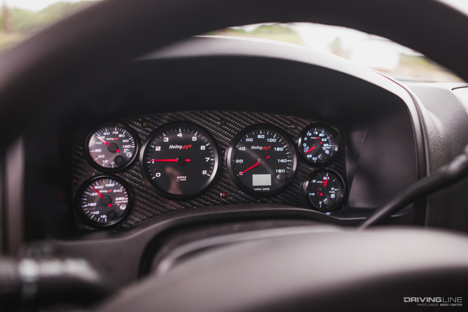 Holly Gauge Cluster in Chevrolet Colorado