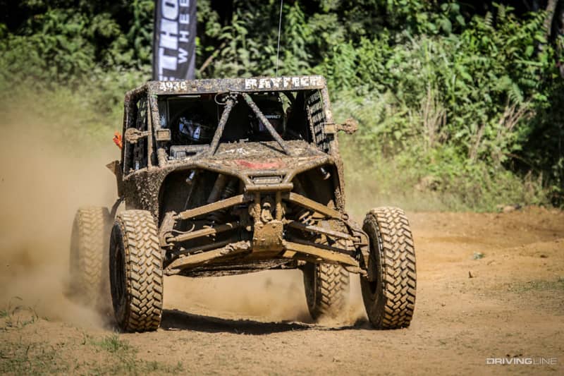 UTV driver on Nitto Trail Grappler SxS Tires