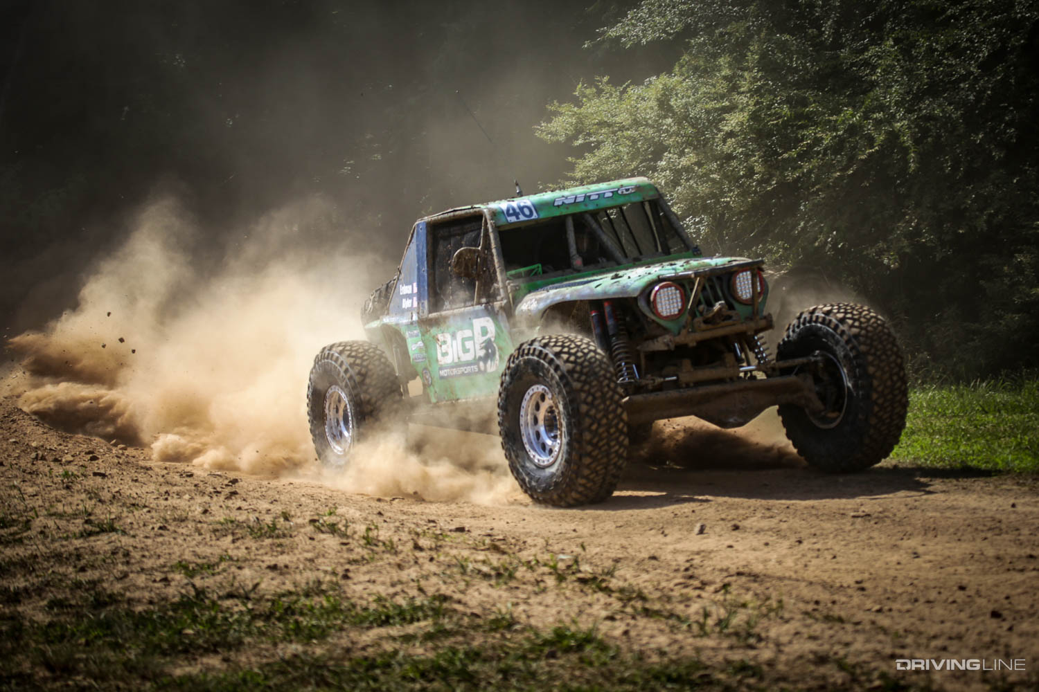 Rusty Blyler racing 2021 Ultra4 Tear Down in Tennessee
