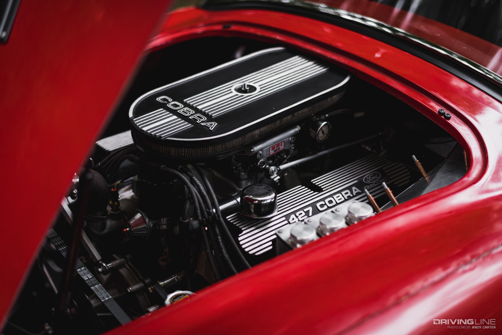 427 Cobra engine in Factory Five Racing Roadster