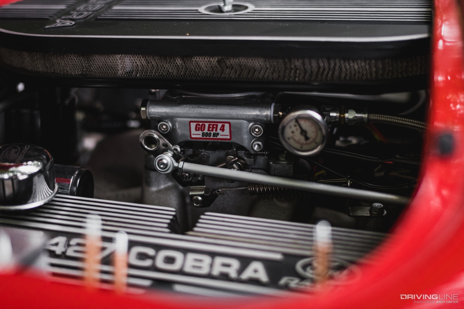 427 Cobra engine in Factory Five Racing roadster