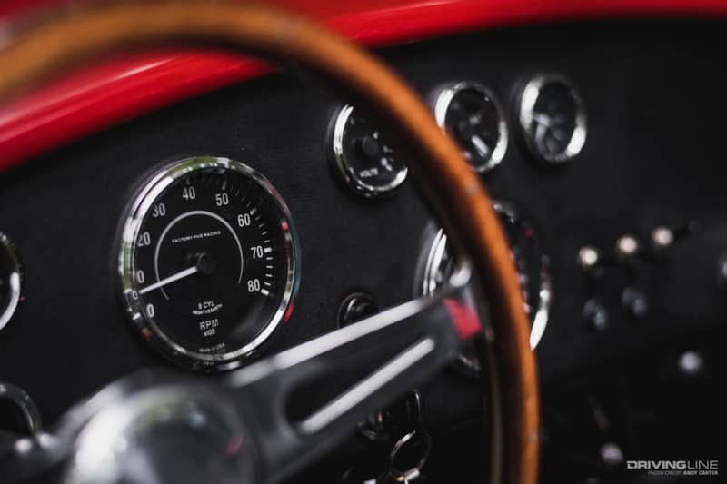 Factory Five Racing Roadster interior