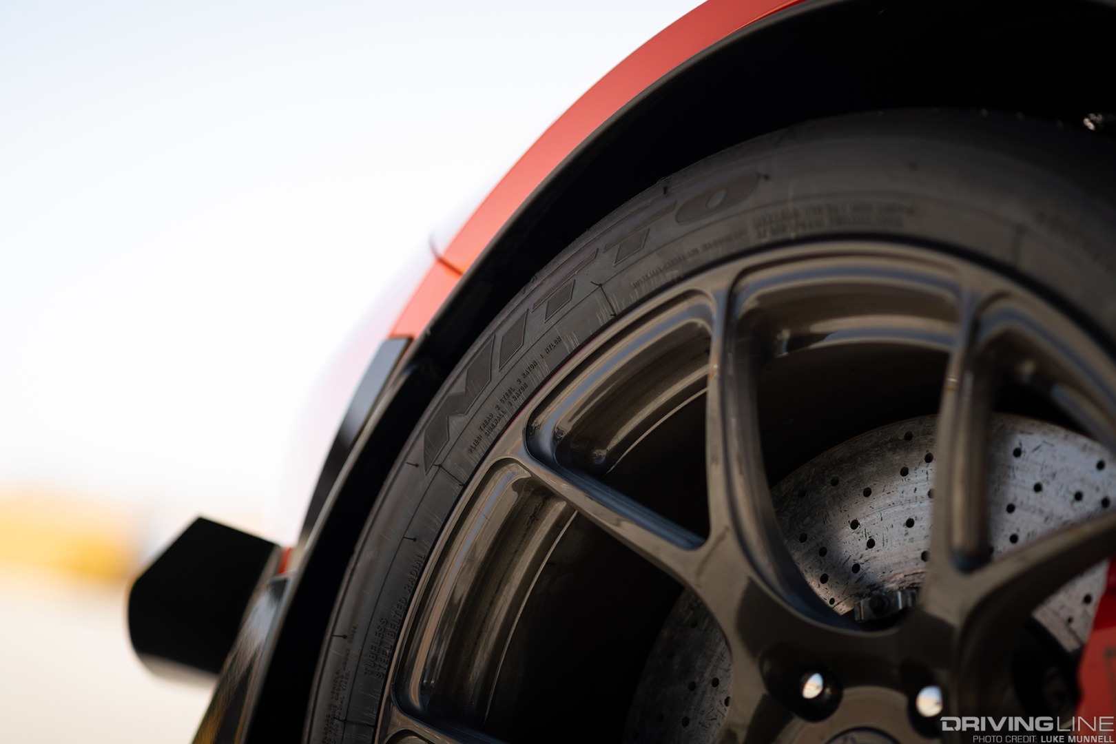 Nitto NT01 tires on a Corvette Z06