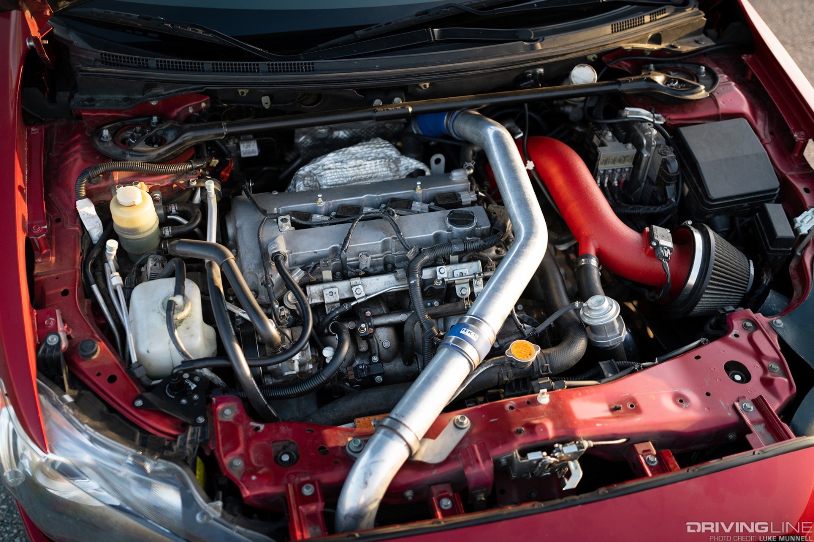 4B11T engine in Mitsubishi EVO X