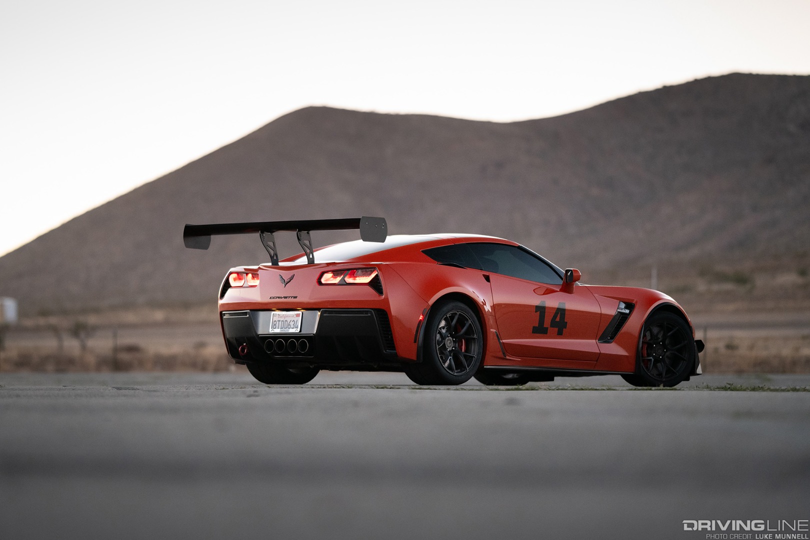 Christian Hudnell's 2019 Chevy Corvette Z06 on Nitto NT01 tires
