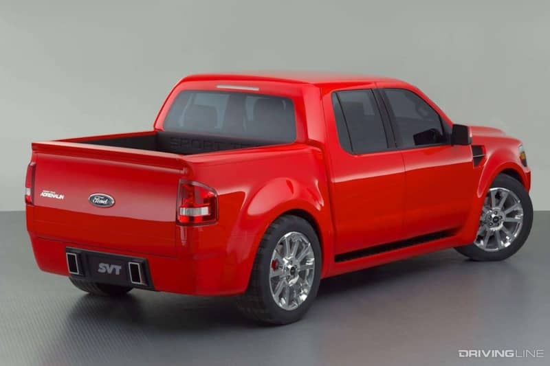 2005 Ford SVT Sport Trac Rear View