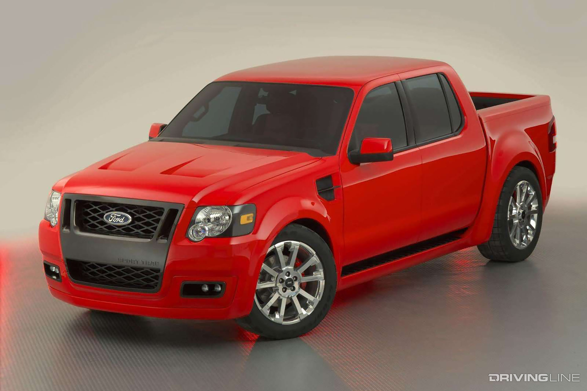 Ford Spor Trac SVT Front View