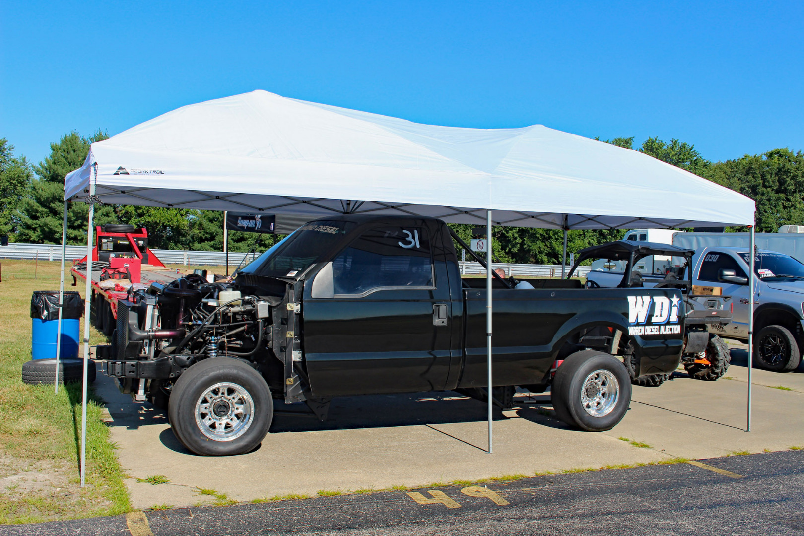 Ford Super Duty Diesel Drag Truck