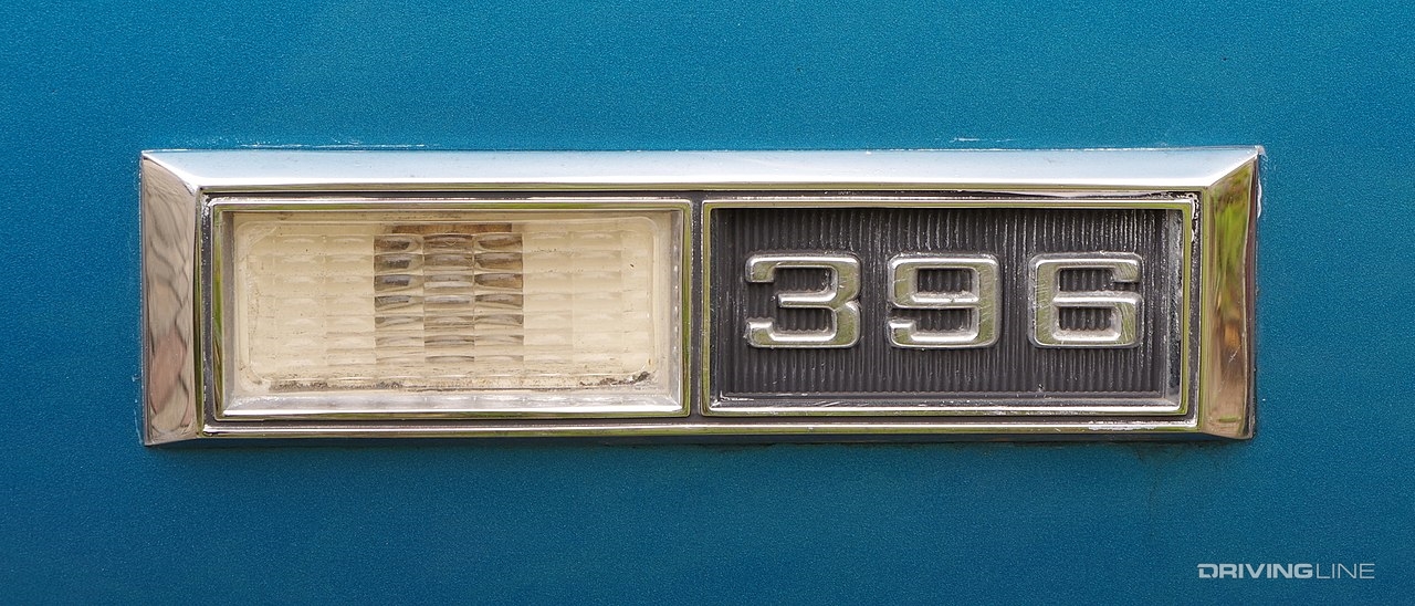Impala 396 badge