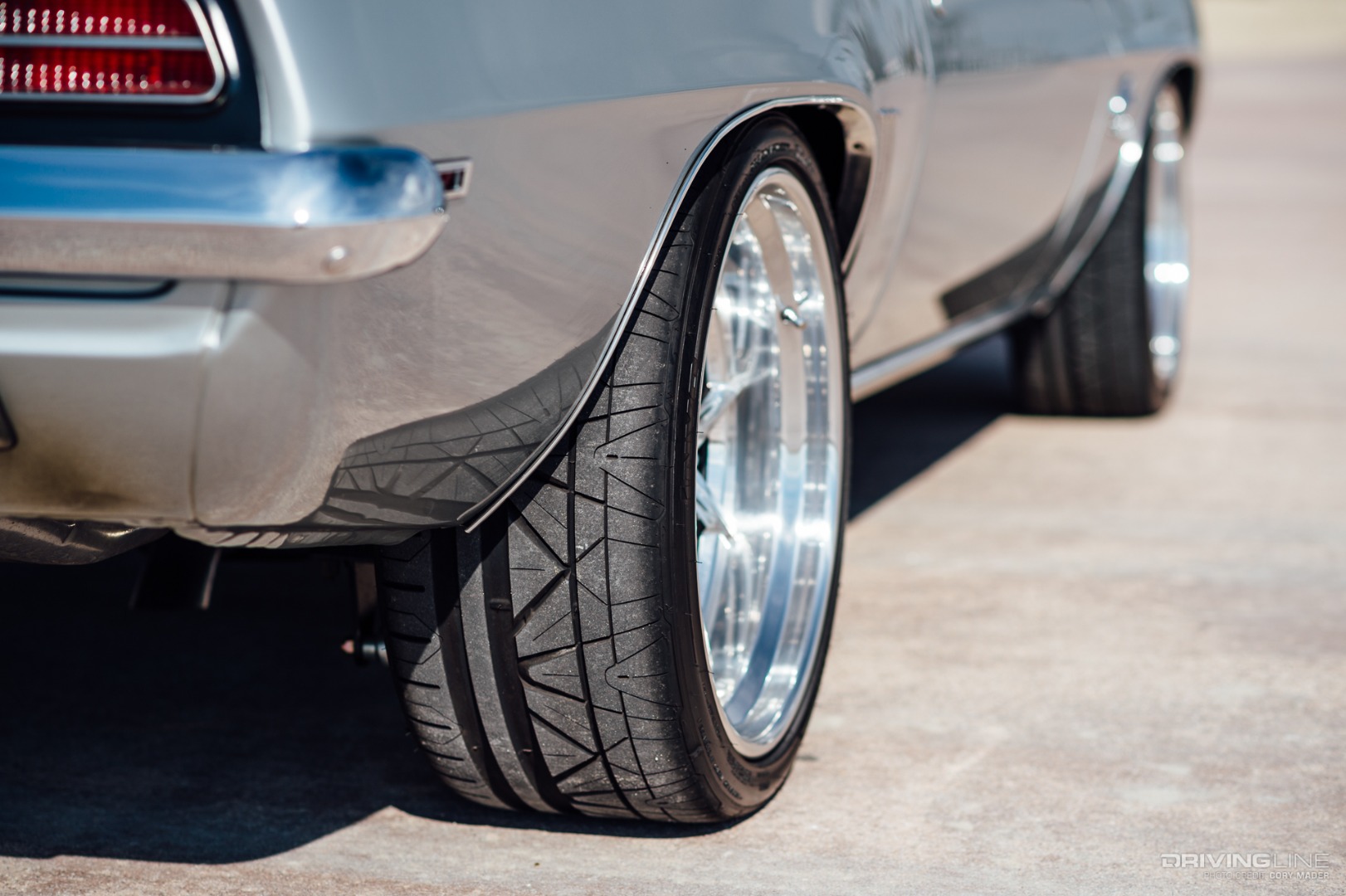 Camaro on NT01s rear view