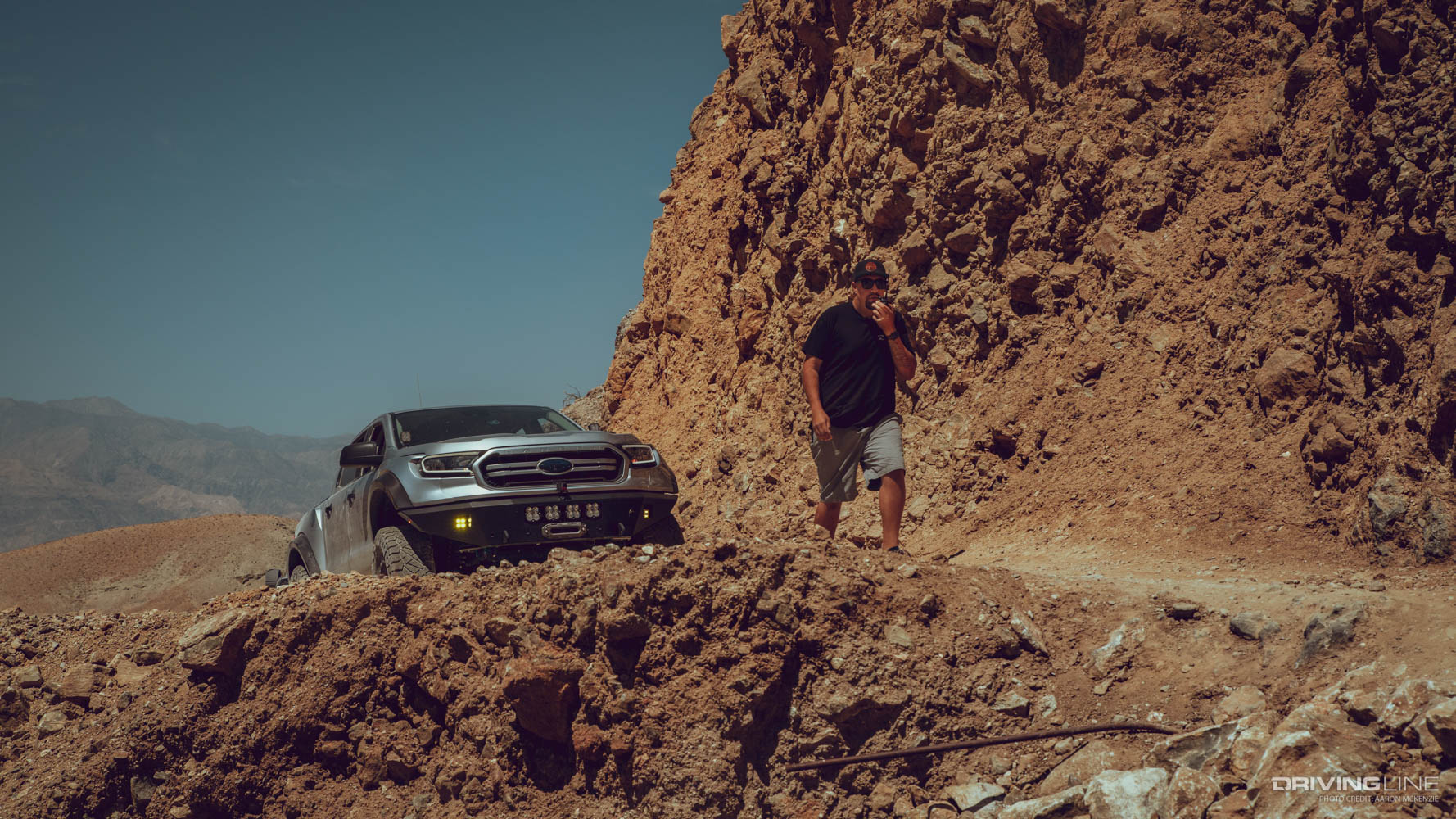On the Trail Lippincott Mine Road Ford Ranger on Nitto Ridge Grappler tires