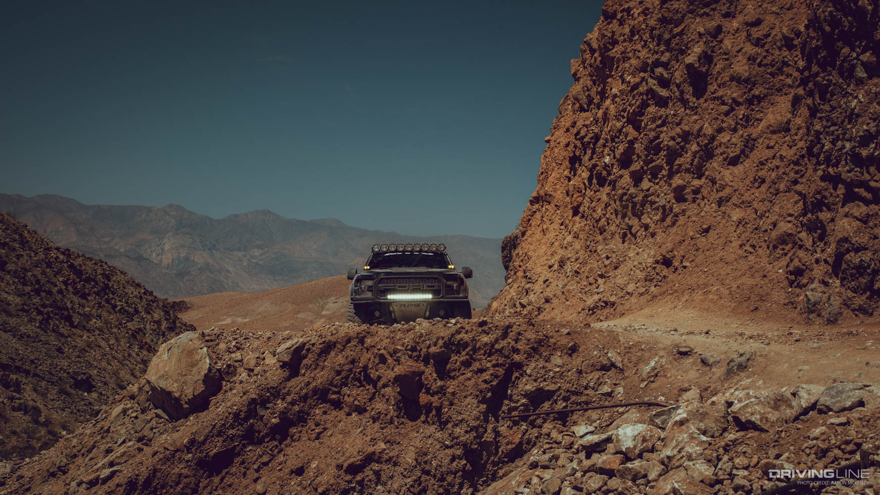 Ford Raptor On the Trail Lippincott Mine Road