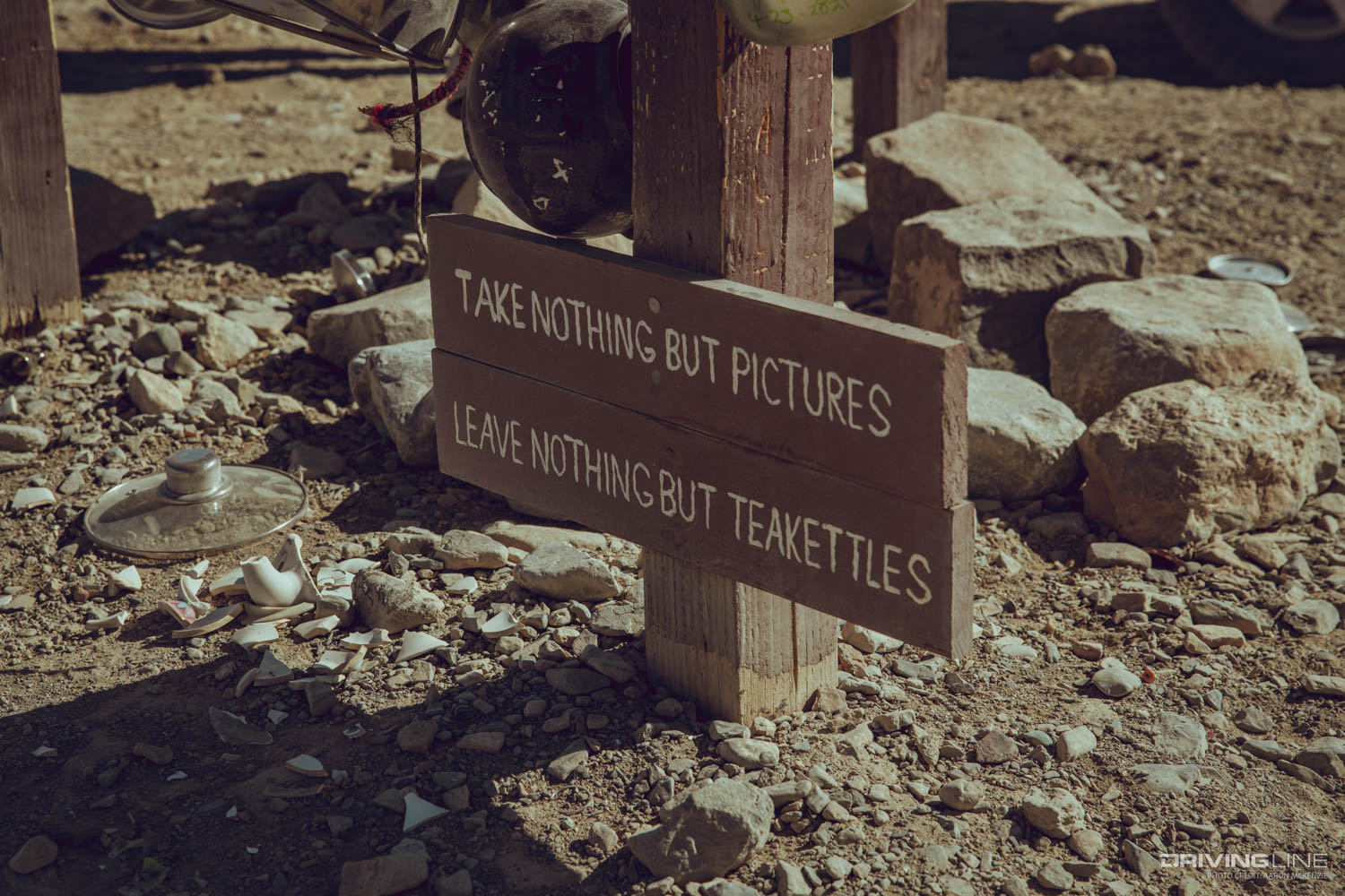 Take nothing but pictures, leave nothing but teakettles