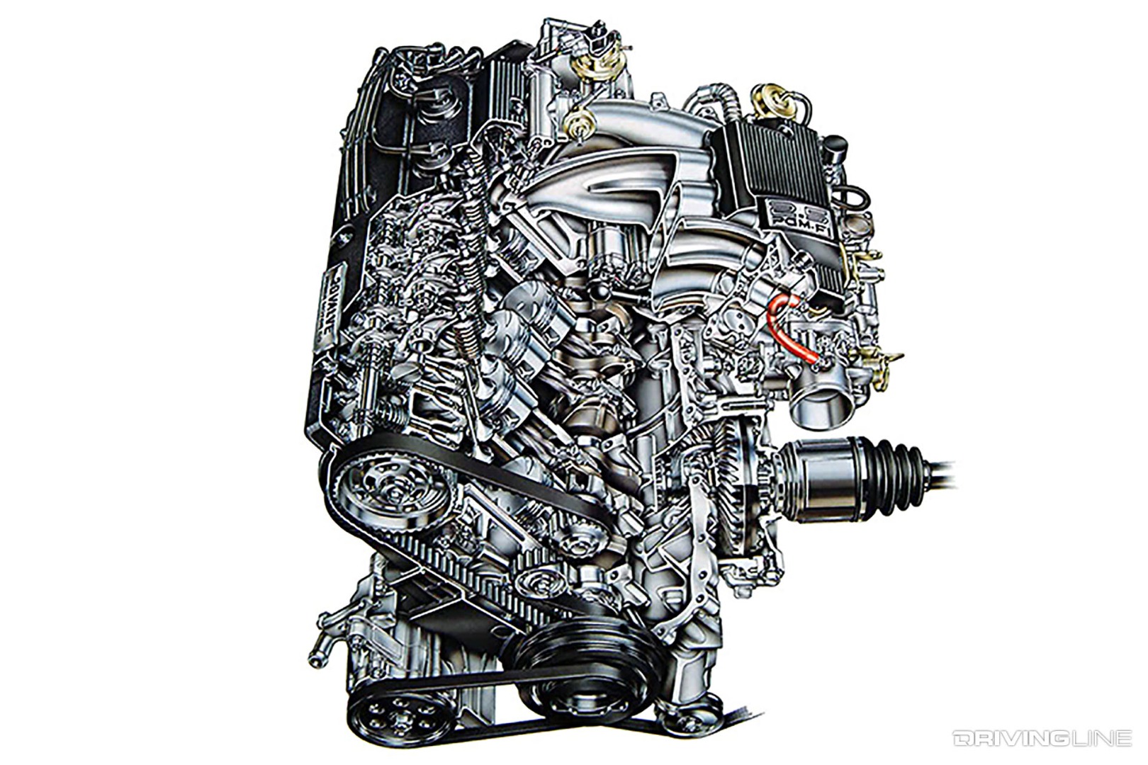 Acura Vigor 5-cylinder engine