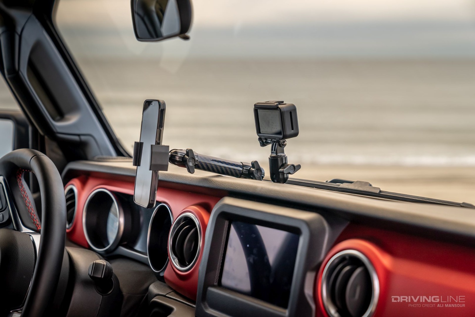 Bulletproof mounting solutions dual mount mobile phone holder