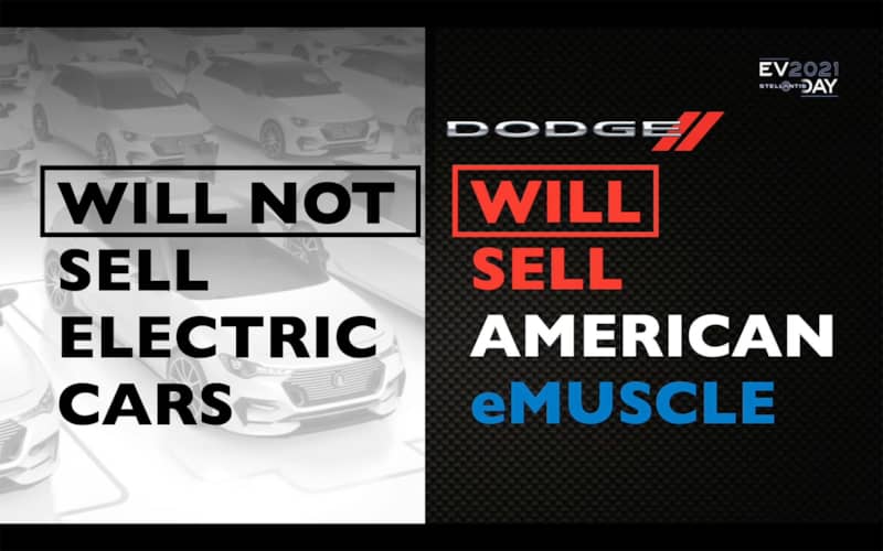 Dodge EV Muscle Promotion