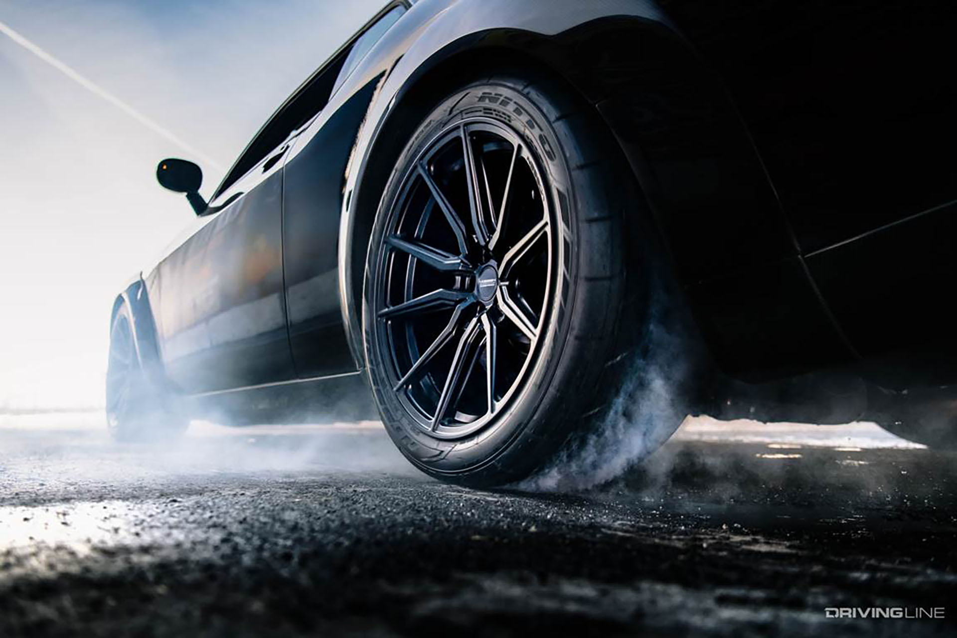 Nitto NT555 RII on Dodge Challenger