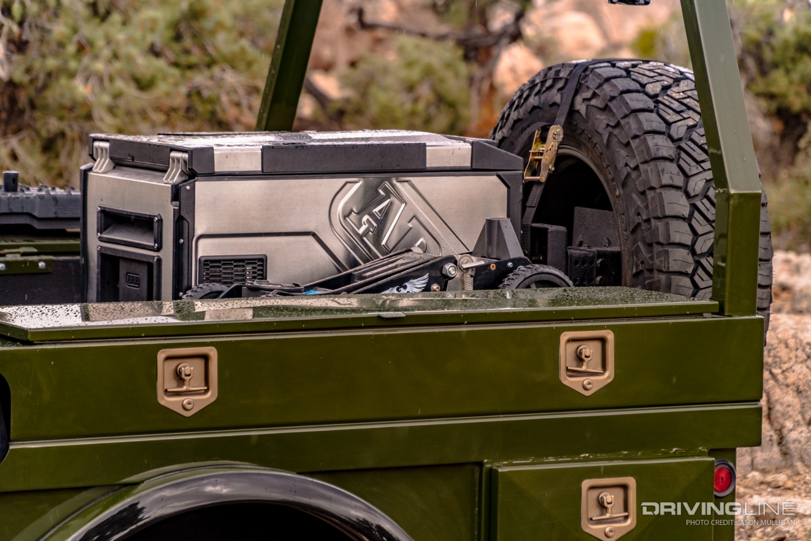 LGE CTS Ford Super Duty flat bed overland gear