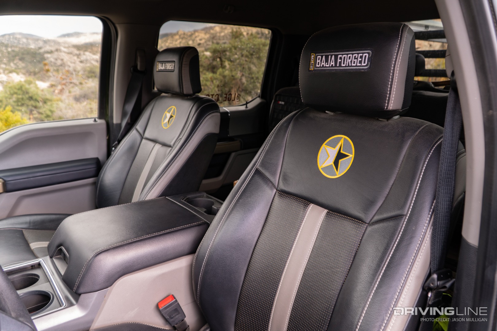 Baja Forged Ford Super Duty interior