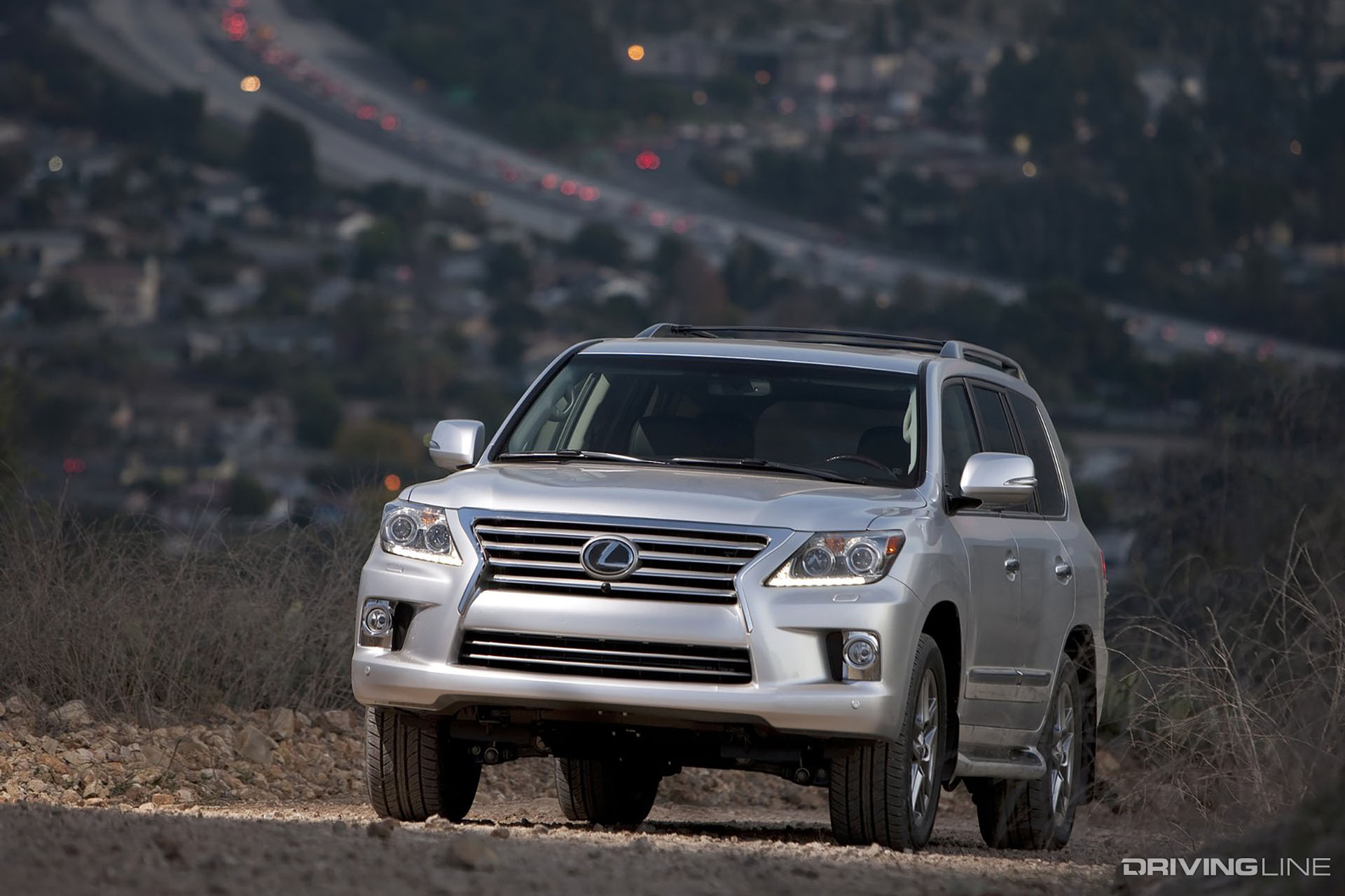 Lexus LX570 Front View