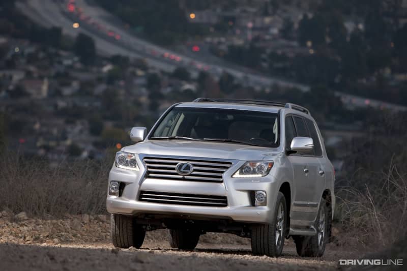 Lexus LX570 Front View