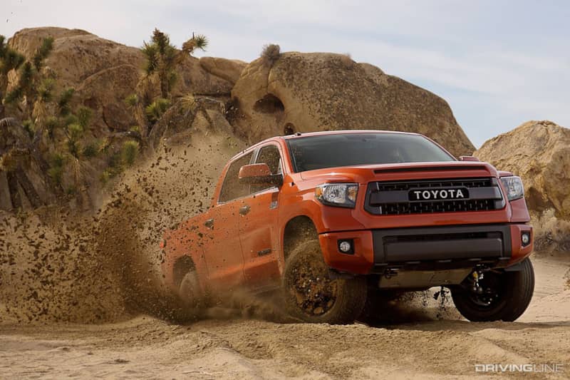 Toyota Tundra TRD Pro Red