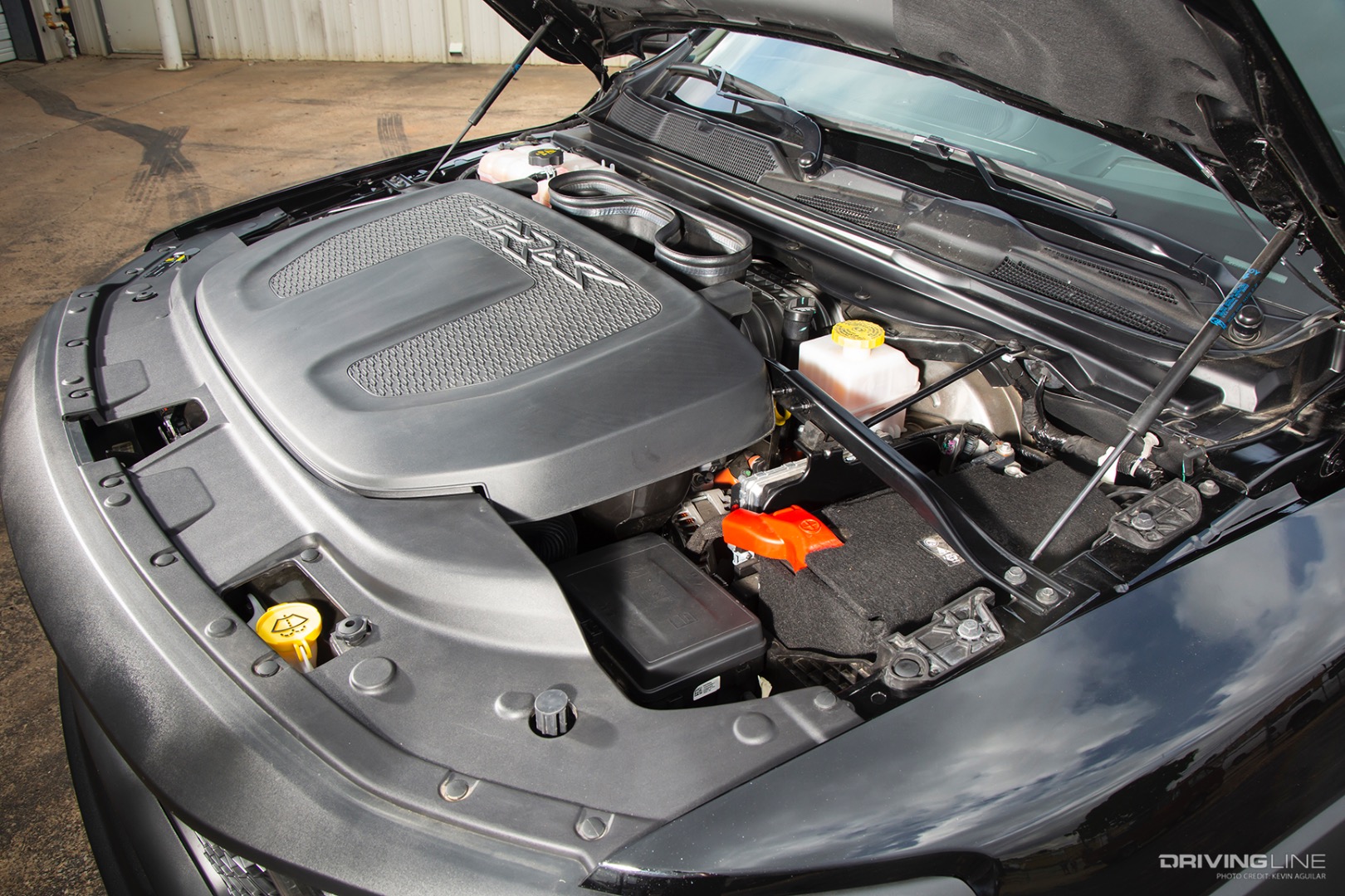 RAM TRX Engine Compartment