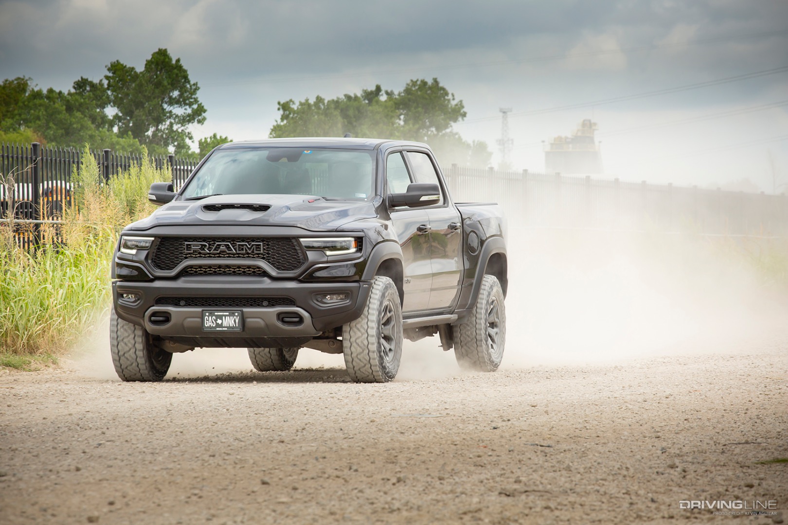 Gravel Test of Nitto Recon Grappler A/T Tires on 2021 RAM TRX Owned by Richard Rawlings of Gas Monkey Garage