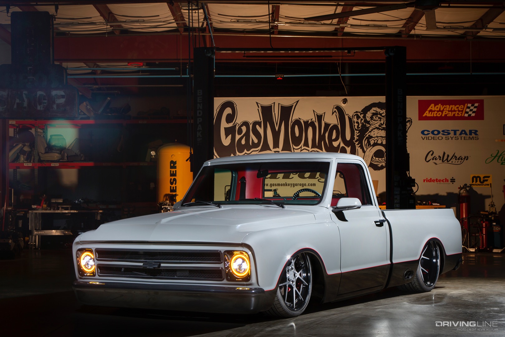 '67 Chevy C10 Built by Gas Monkey Garage for Atlanta Falcon’s Defensive End Player Allen Bailey