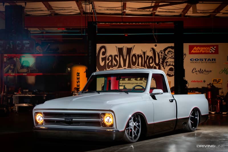 '67 Chevy C10 Built by Gas Monkey Garage for Atlanta Falcon’s Defensive End Player Allen Bailey