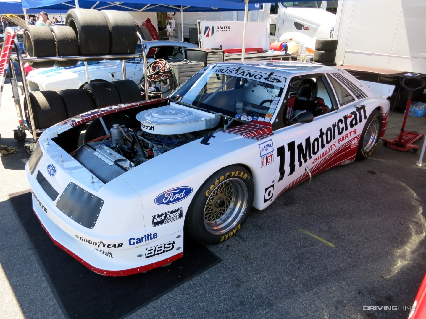 Ford Mustang 11 Motorcraft IMSA GTO race car