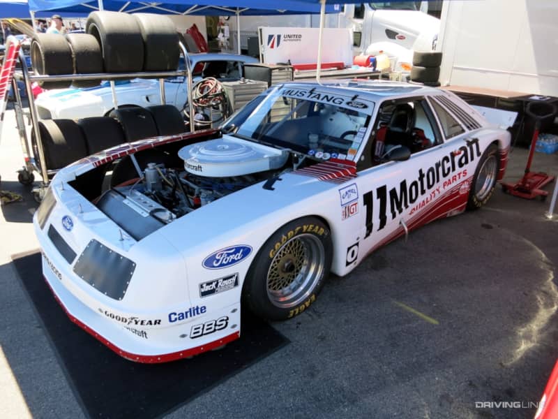 Ford Mustang 11 Motorcraft IMSA GTO race car