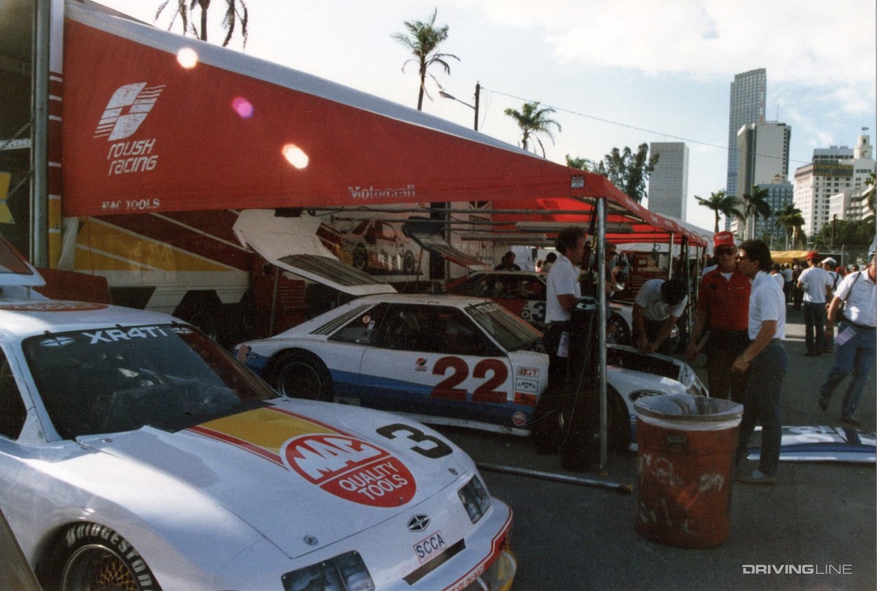 Roush Racing Ford Mustang IMSA GTO