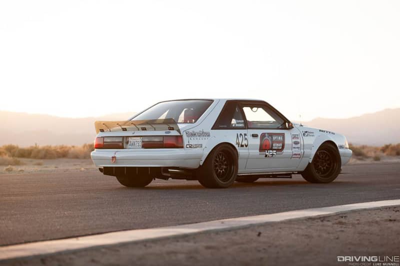 Ford Mustang 5.0 Track Car on Nitto NT01 tires