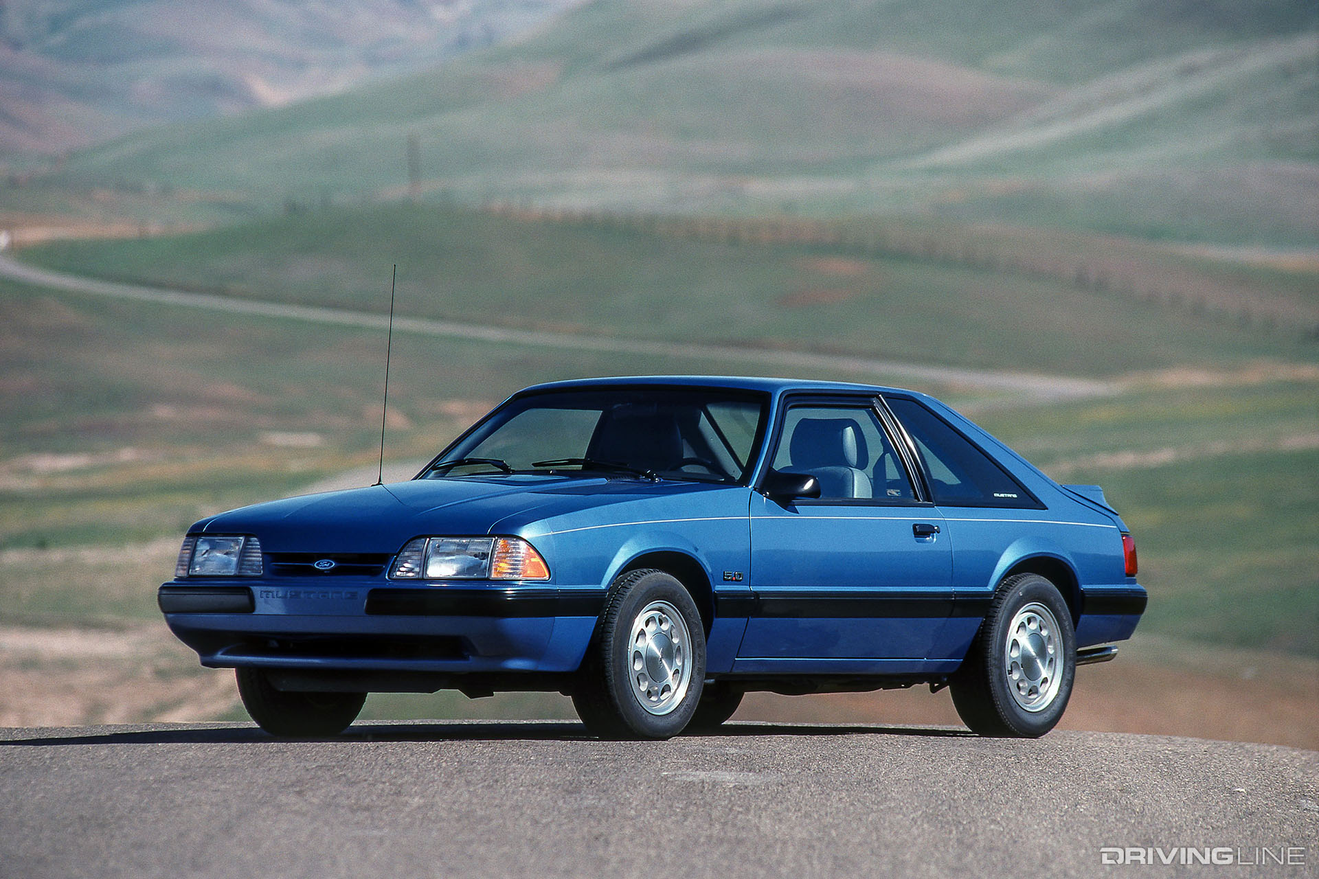 Ford Mustang LX 5.0 Blue