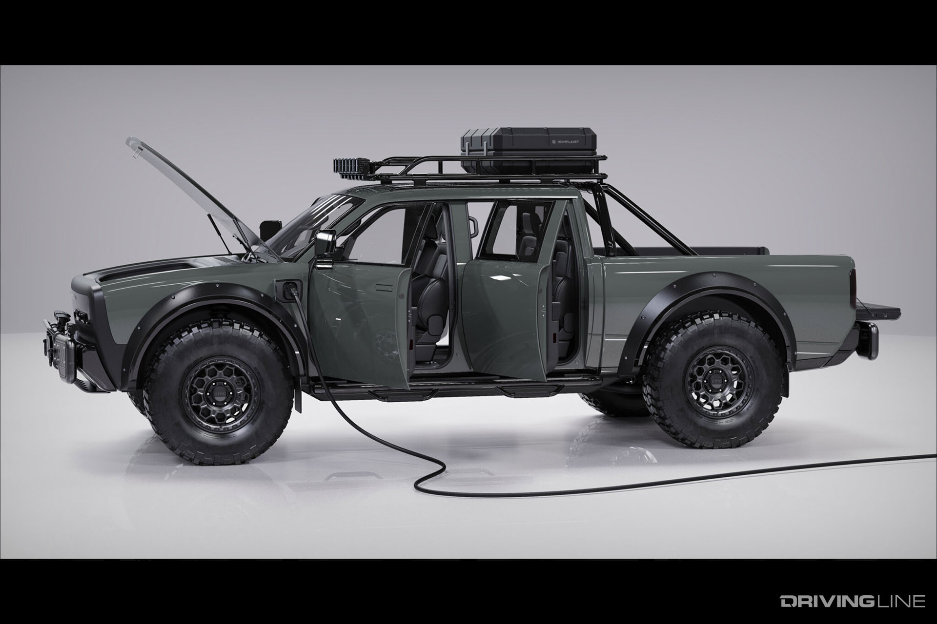 Alpha Superwolf Pickup Charging