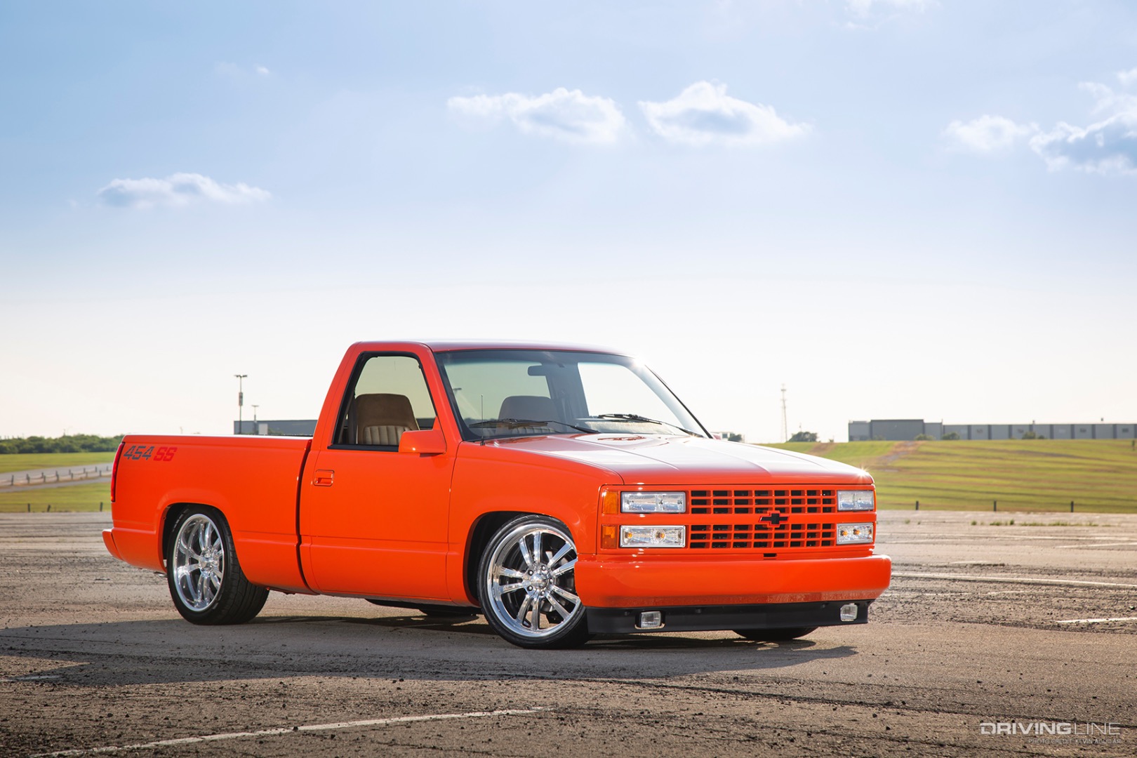 Front of Jason Hill's OBS Chevy 454 SS Pickup