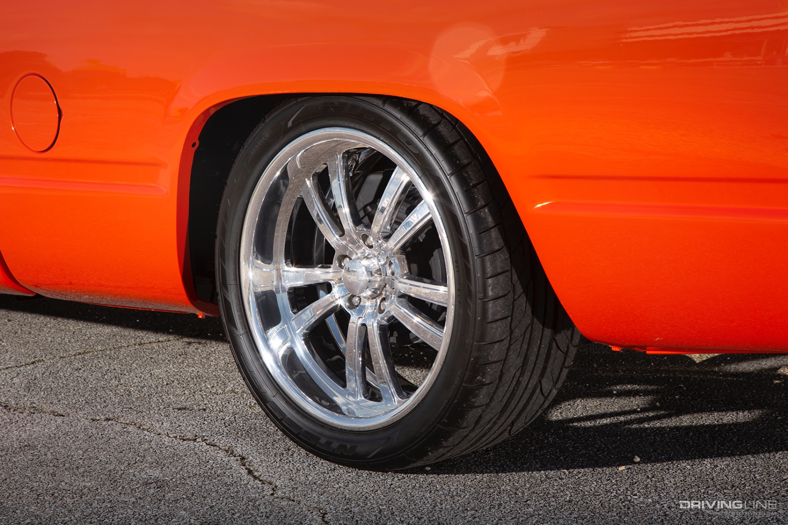 Wheels and Nitto NT555 G2 Tires of Jason Hill's OBS Chevy 454 SS Pickup