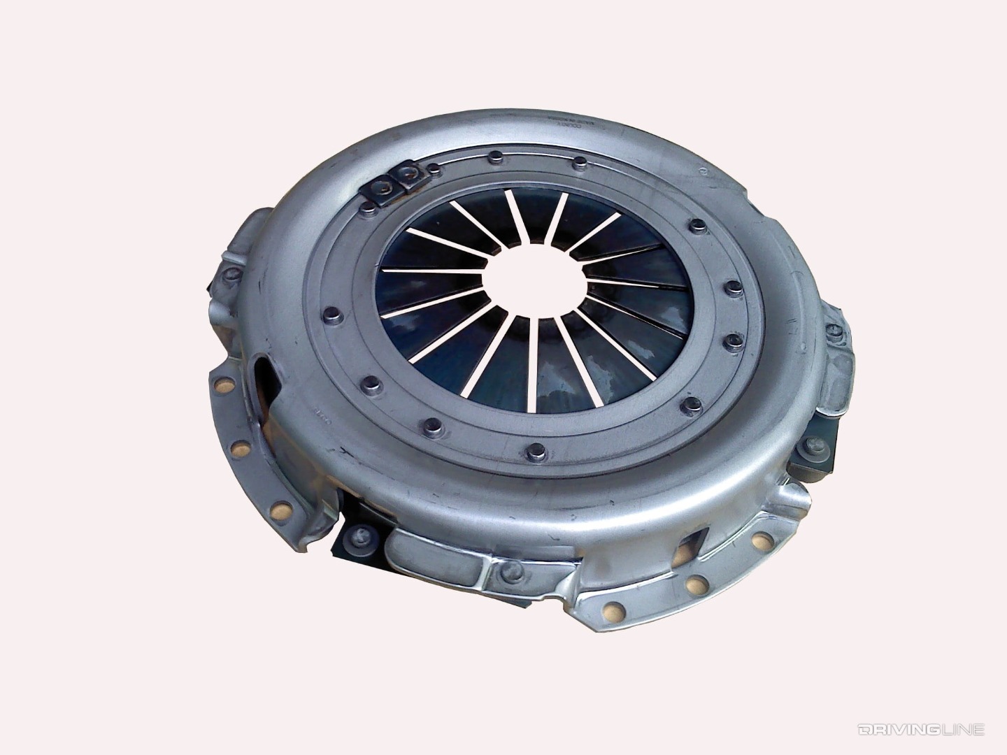 Pressure plate with diaphragm spring