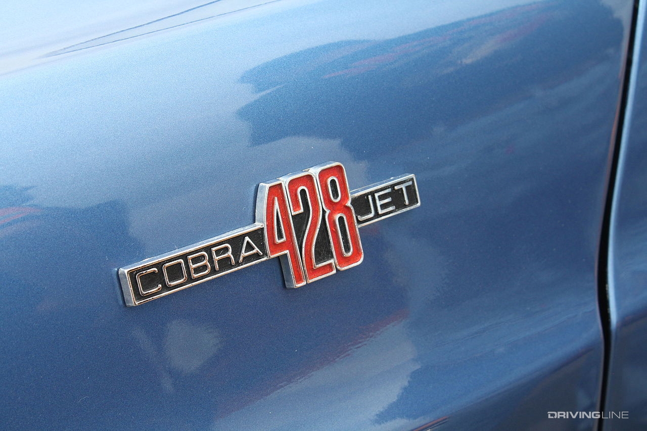 Ford 428 Cobra Jet badge